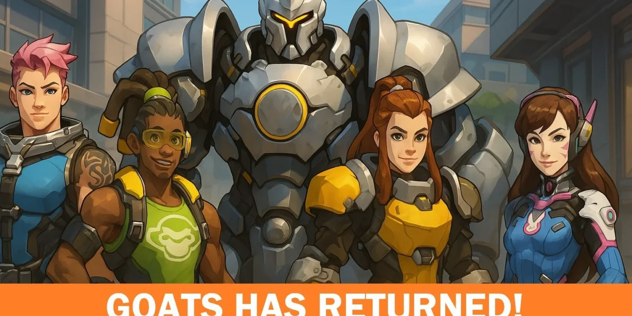 No DPS, No Mercy: GOATS is Back in Overwatch🐐