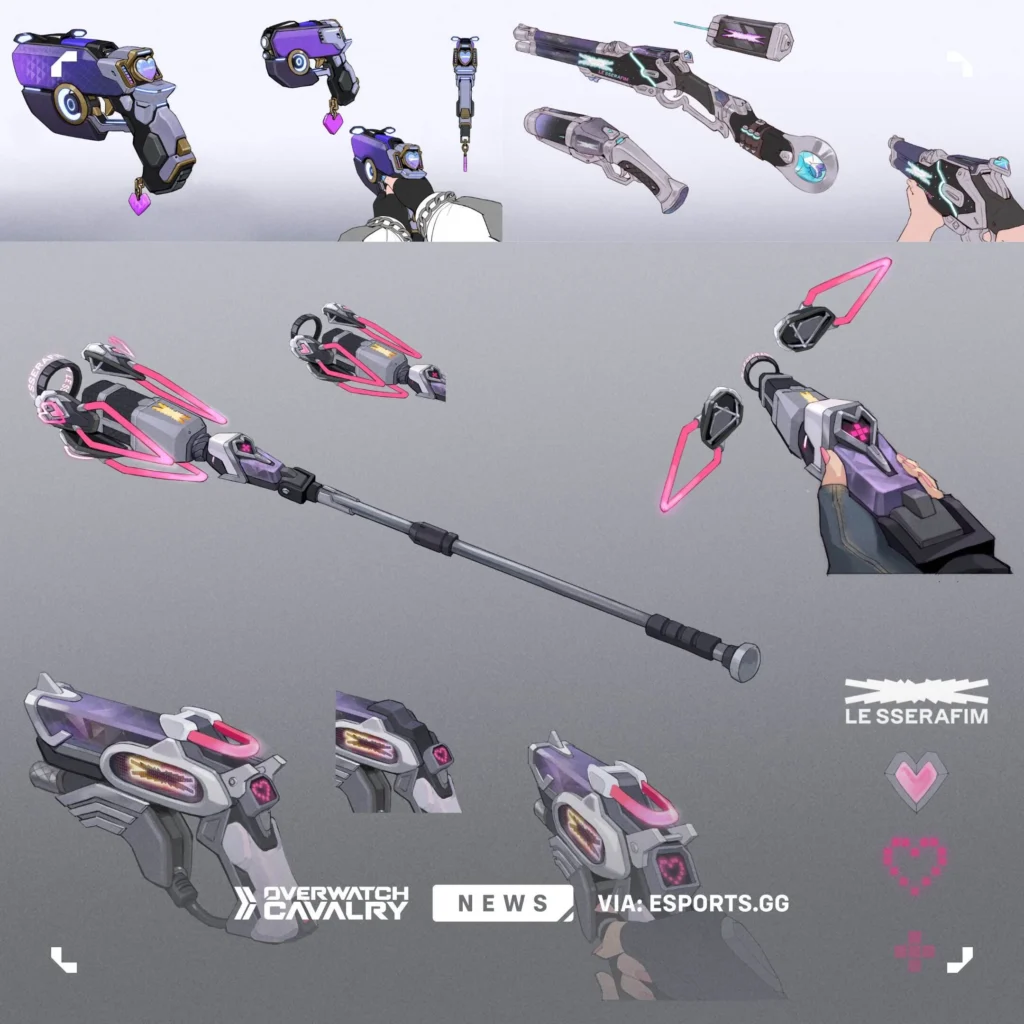 LE SSERAFIM: A Fearless Comeback! COLLAB TRAILER - Skins & Cosmetics - OverwatchCentral LE SSERAFIM: A Fearless Comeback! COLLAB TRAILER - Skins & Cosmetics - OverwatchCentral