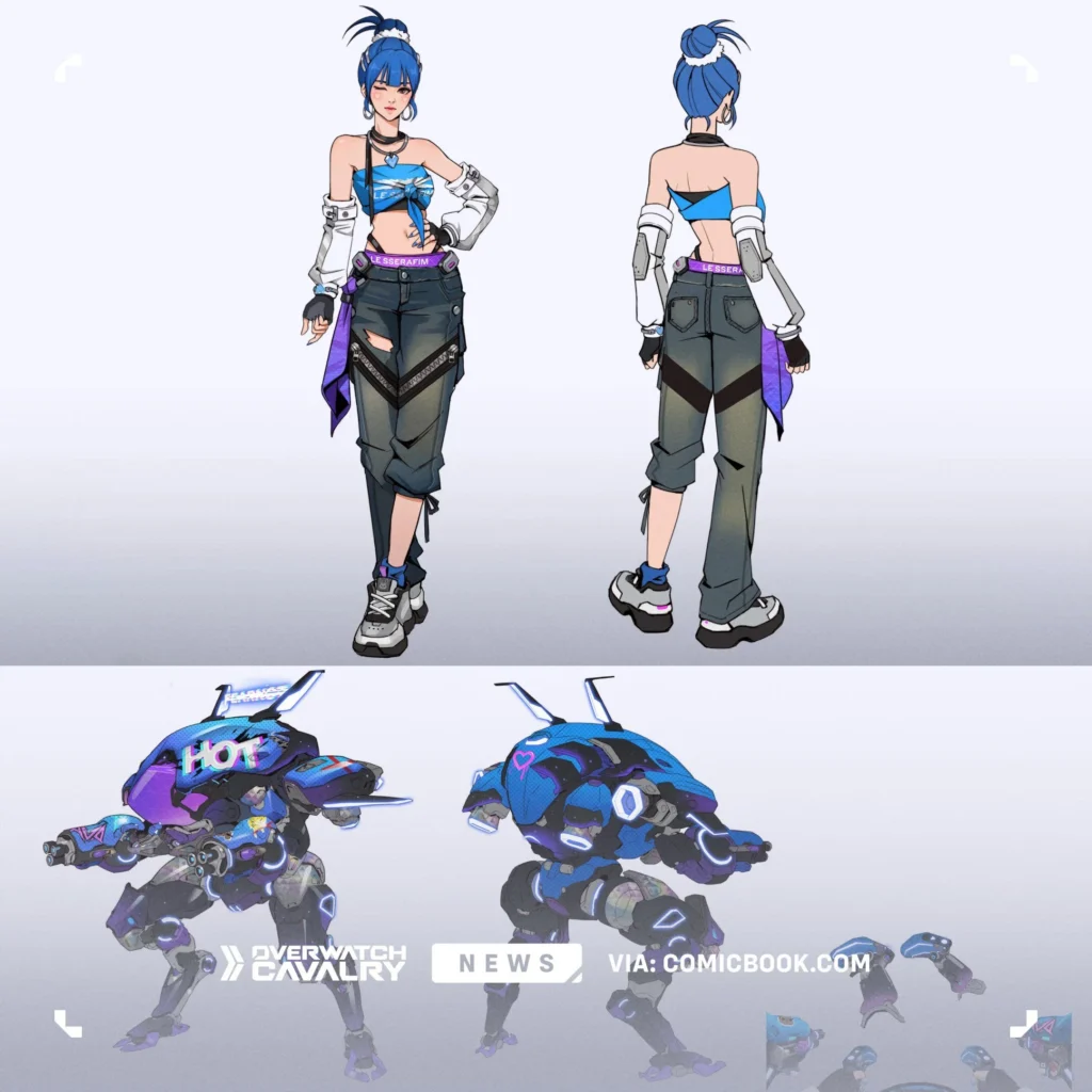 LE SSERAFIM: A Fearless Comeback! COLLAB TRAILER - Skins & Cosmetics - OverwatchCentral LE SSERAFIM: A Fearless Comeback! COLLAB TRAILER - Skins & Cosmetics - OverwatchCentral