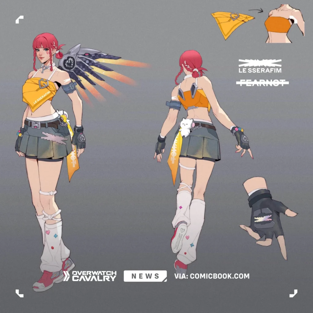 LE SSERAFIM: A Fearless Comeback! COLLAB TRAILER - Skins & Cosmetics - OverwatchCentral LE SSERAFIM: A Fearless Comeback! COLLAB TRAILER - Skins & Cosmetics - OverwatchCentral