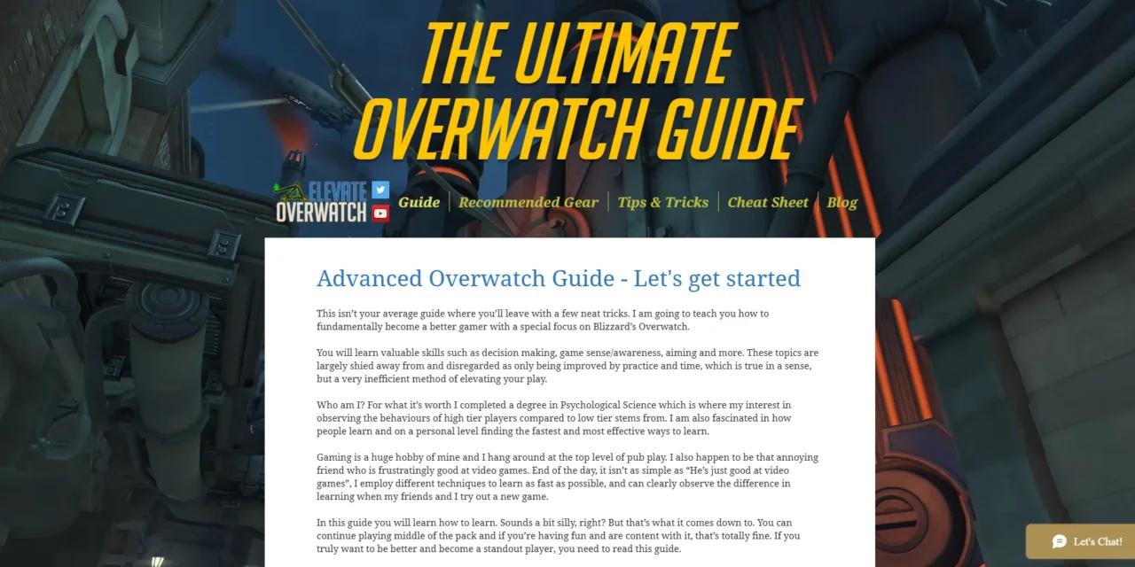 Elevate Overwatch: The Ultimate Guide to Mastering Gameplay, Strategies, and Mindset
