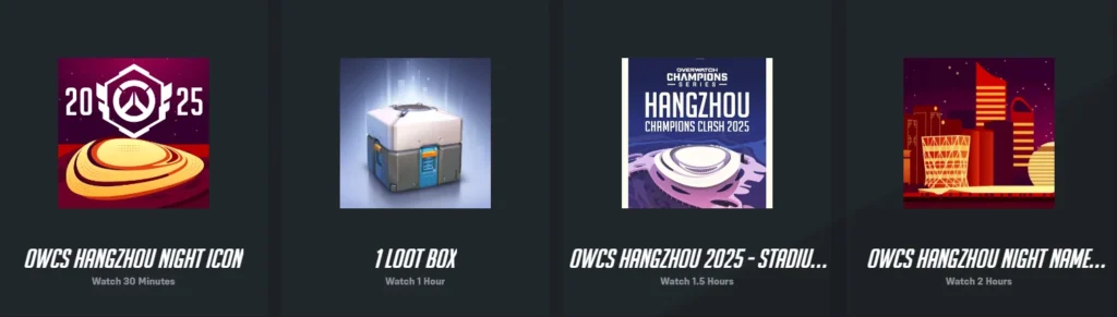 ๐ 2025 Overwatch Esports Viewership Rewards: Watch, Cheer, and Snag Some Loot! ๐ - News - OverwatchCentral ๐ 2025 Overwatch Esports Viewership Rewards: Watch, Cheer, and Snag Some Loot! ๐ - News - OverwatchCentral