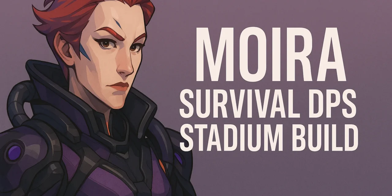 👑Flank Queen: The Moira Stadium Build Guide -That Turns You Into a One-Woman Army💜