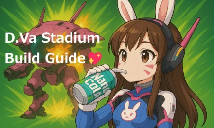 💖 D.Va Stadium Build Guide – Become an Unstoppable Mecha Queen!🐰