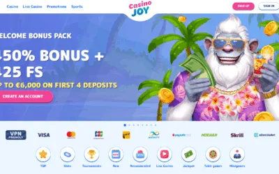 CasinoJoy Review: Bonuses, Esports, Security & How to Get Started