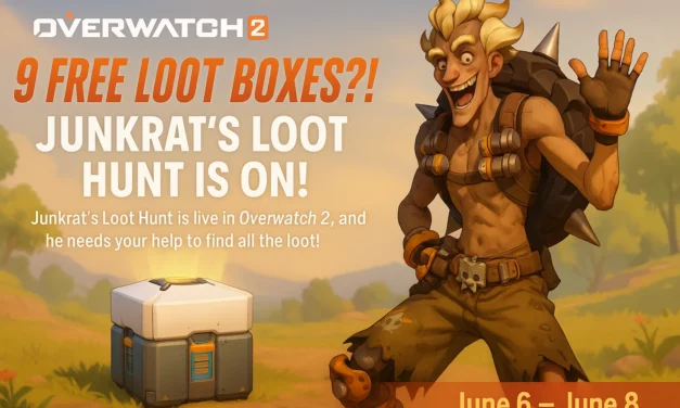🎉 9 FREE Loot Boxes?! Junkrat’s Loot Hunt is On in Overwatch 2!