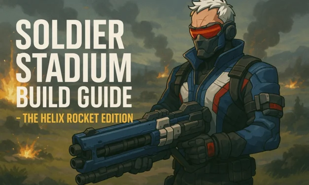🔫 Soldier: 76 Stadium Build Guide – The Helix Rocket Edition That MELTS Everyone! 🔥