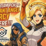 🌟 Suit Up Heroes! OWCS Team Packs + Radiant Angel Mercy is HERE! 💖✨