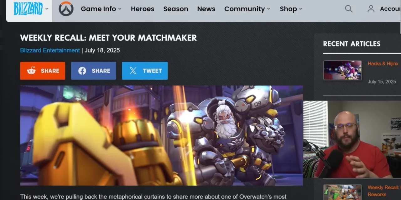 Overwatch Finally Explains Its Matchmaking – And How It Stacks Up Against Marvel Rivals